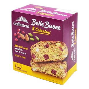 意大利进口加利塞拉高纤面包脆蔓越莓杏仁南瓜籽200克零食即食