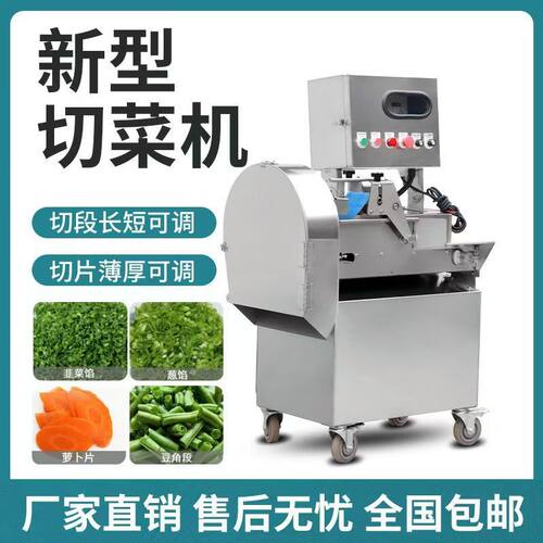 变频调速多功能切段切片切丝机不锈钢切菜机酸菜切丝机黄瓜切片机