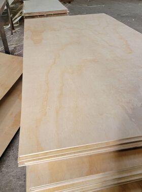 6mm12mm18mm9mm双面松木胶合板可出口包装箱托盘