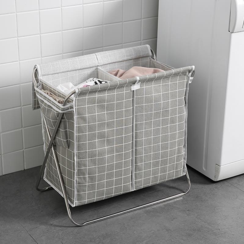 folding large size dirty clothes fabric basket laundry box