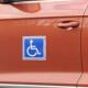 Sheets Symbol Disabled Signage Wheelchair Labels Decals