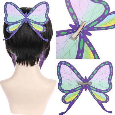 Demon Slayer Butterfly Hair Clip 鬼灭之刃蝴蝶忍蝴蝶头饰发夹