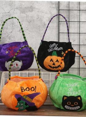Halloween candy bag decoration Children gift bag pumpkin pro