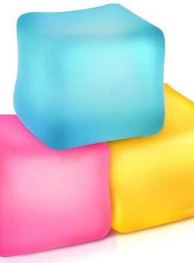 stress cube Sensory Fidget Toy NeeDoh Nice Square Groovy Goo