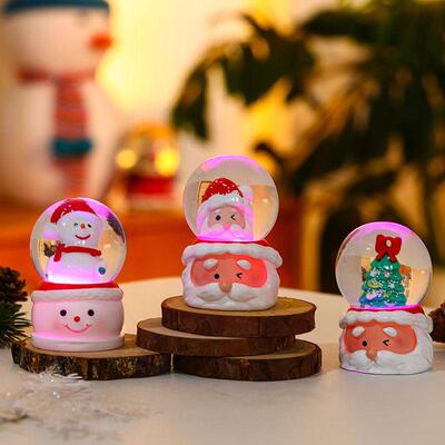 Christmas glow Plexiglass Christmas crystal ball水晶球