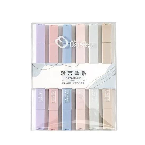 Color highlighter a set of 10 color marker pens萤光记号笔