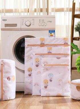 6 Sizes Printing Foldable Laundry Bag Washing Travel Storage