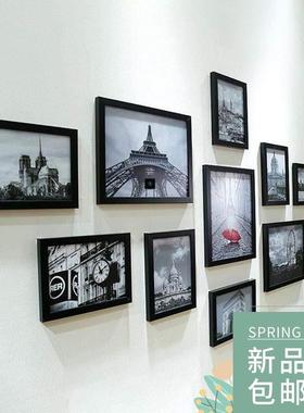 11pcs/Lot Wooden Multi Photo Frame Picture Frames Wall Hang