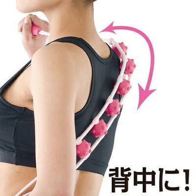 neck and shoulder back massager roller body massage belt