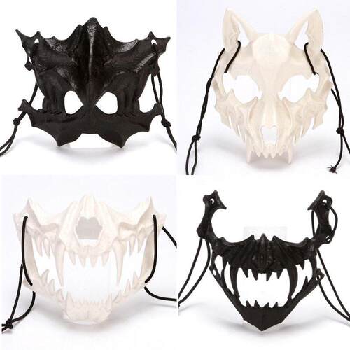 Halloween two Yuan mask dragon God tiger dress mask面具