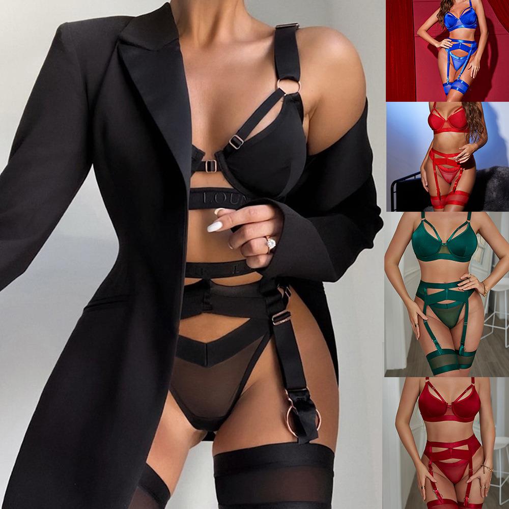 Sexy Lingerie Set Seduction Midnight Free Charming Girl