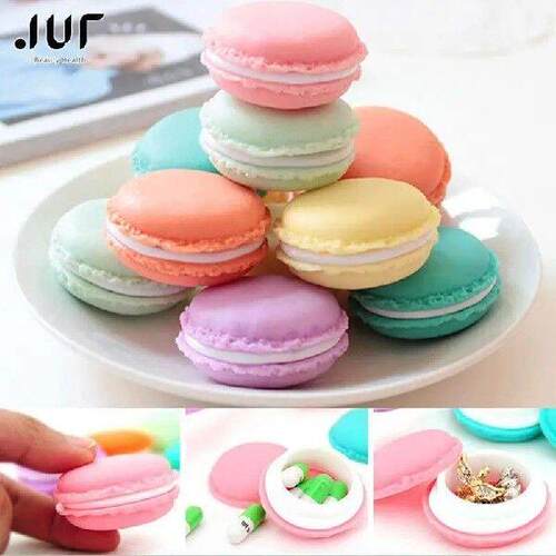 6 Colors Cute Candy Pill Case Pill Organizer Medicine Box