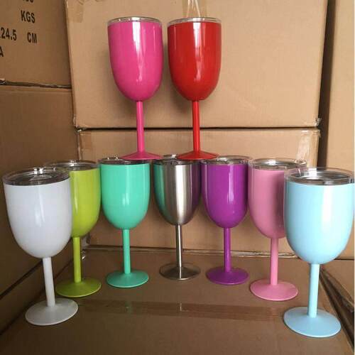 Stainless Steel Red Wine Cup Anti-broken Wine Glasses