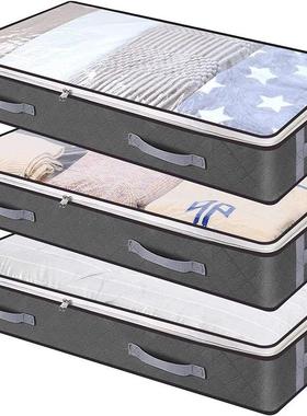 Under bed Storage Bag For Portable Foldable Quilt Bags Wardr