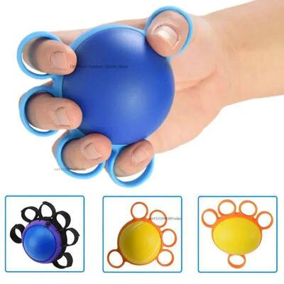 Hand Therapy Grip Strengthener Ball Stretcher Finger Pow Fit
