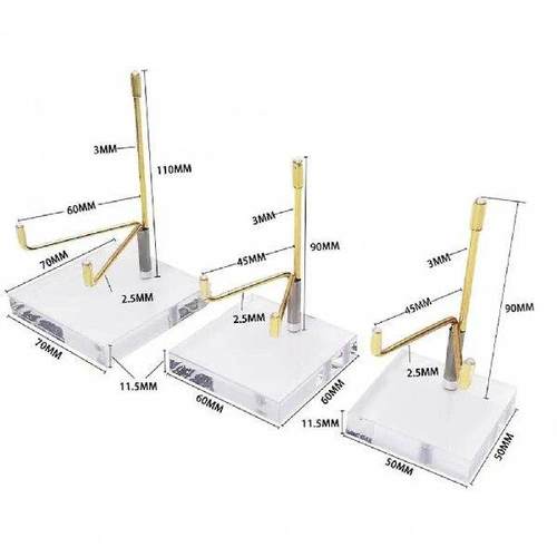 Acrylic Display Stand for Pottery Platters Display Stand