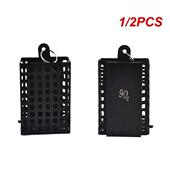2PCS Cage Fishing Beater Bait Nest Iron Feeder