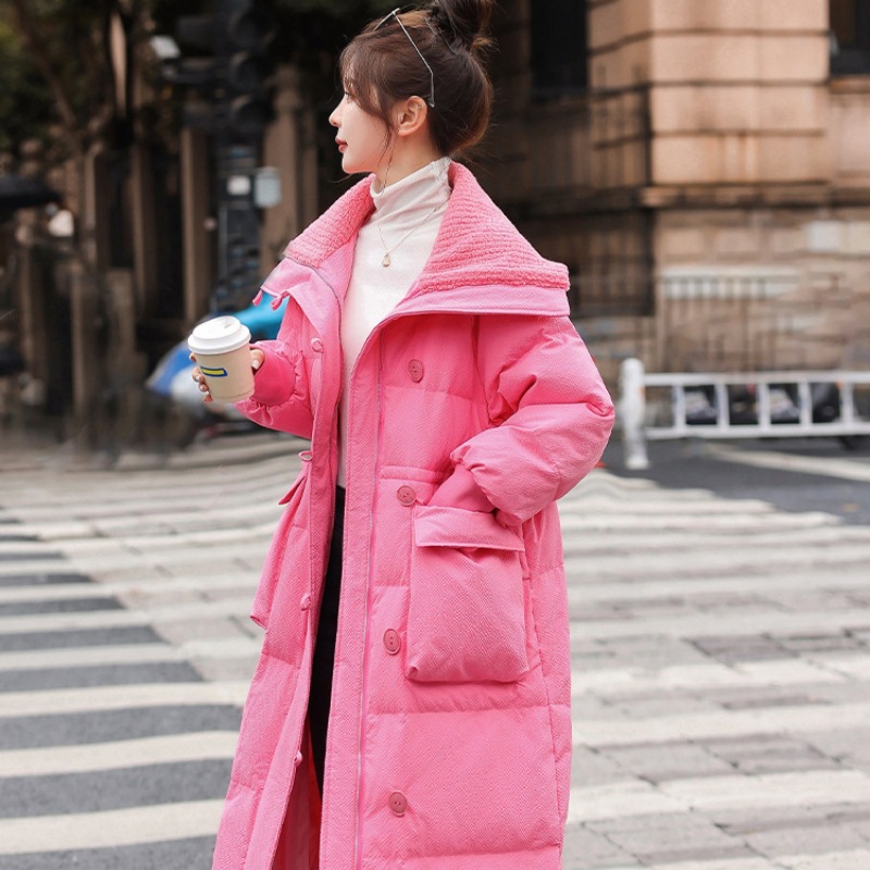 2025年中长款羽绒棉服女