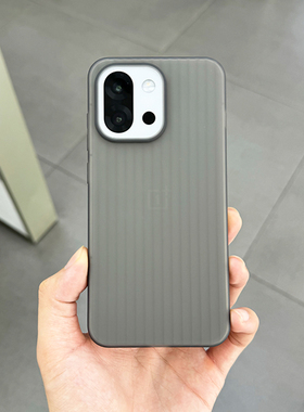 适用一加13T手机肤感波纹软壳防滑高级感条纹简约爆款OnePlus保护套