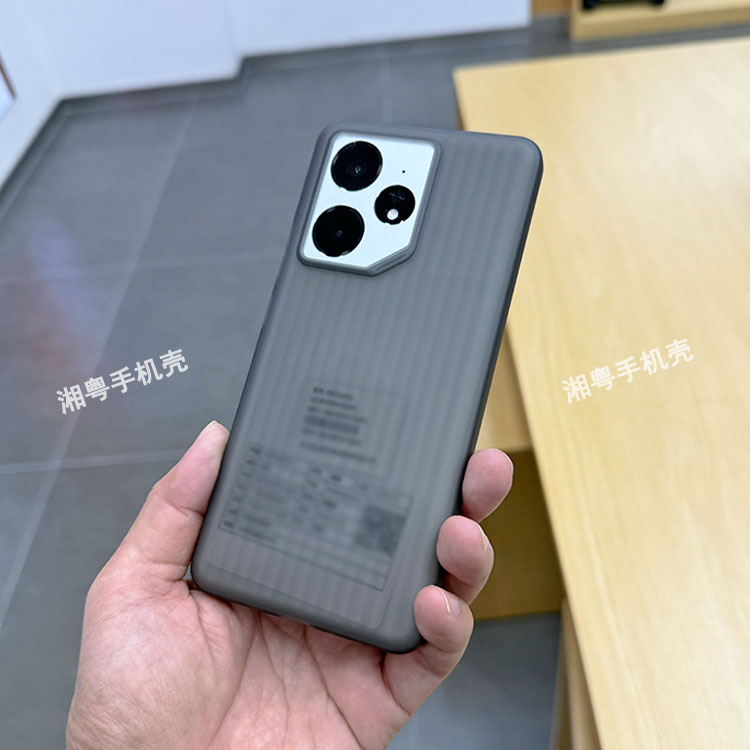 瓦楞波纹软壳适用真我Neo7手机壳经典简约防滑个性透色镜头大孔保护套
