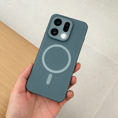 适用oppofindx9手机壳Magsafe磁吸纹理防滑壳车载磁吸支架简约全包软壳保护套pro