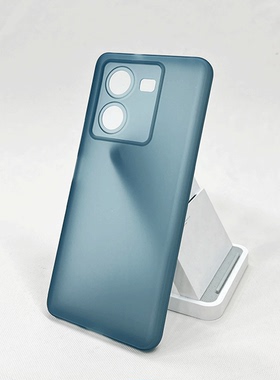 适用于iQOOZ8手机壳vivo软壳磨砂轻薄简约经典防摔全包镜头圆弧边透色不留指纹手汗保护壳iQOOZ8x