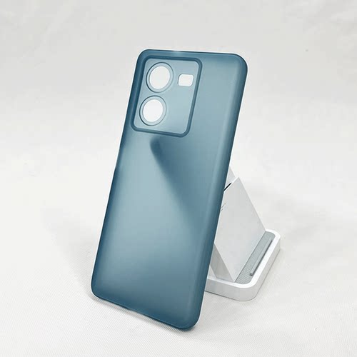 适用于iQOOZ8手机壳vivo软壳磨砂轻薄简约经典防摔全包镜头圆弧边透色不留指纹手汗保护壳iQOOZ8x