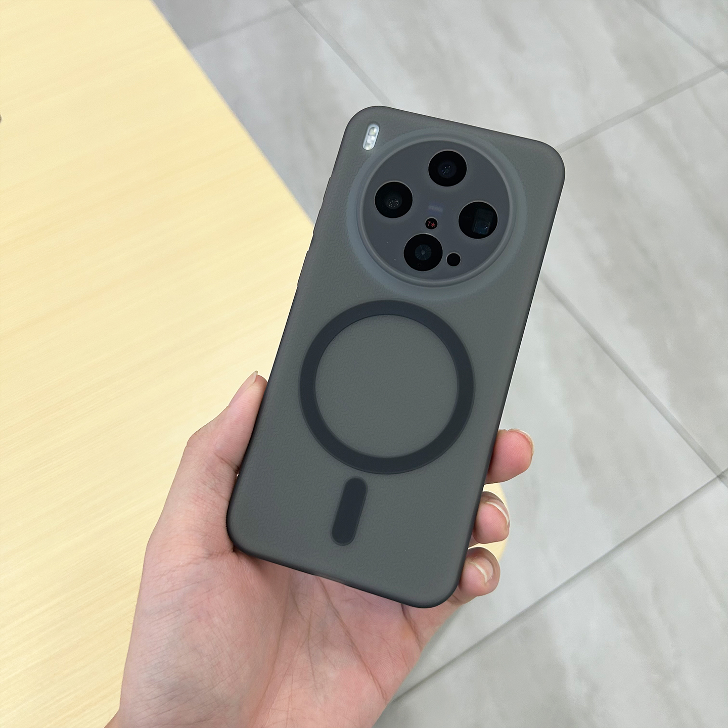 适用于vivox300手机壳车载磁吸支架增强磁力无线充电经典商务防滑全包保护软壳pro