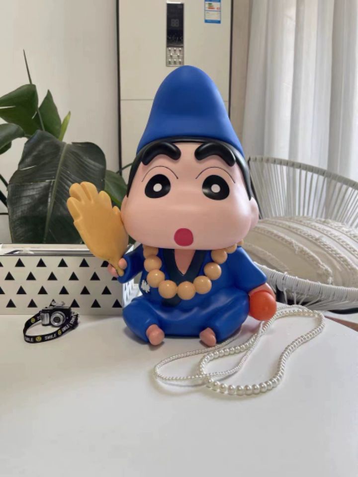 37CM济公佛祖小新大手办蜡笔小新公仔摆件乔迁礼品毕业送同学礼物