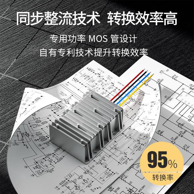 1EV37696EPS直流大功率21隔离转电源224V48V680V0V00V转V4换V模器