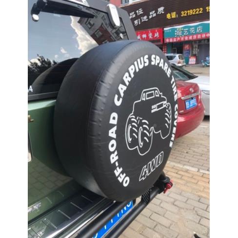适北京加J40B车4后胎胎罩0C用4011北备汽J0plBu厚轮套装饰s改装4