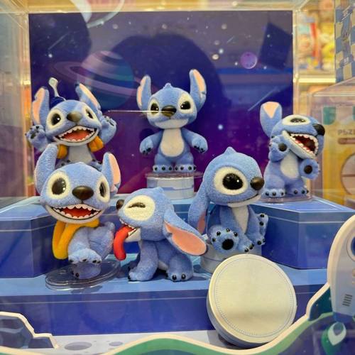 TOPtoy迪士尼Hello史迪奇系列手办盲盒可爱摆件植绒潮玩送人礼物