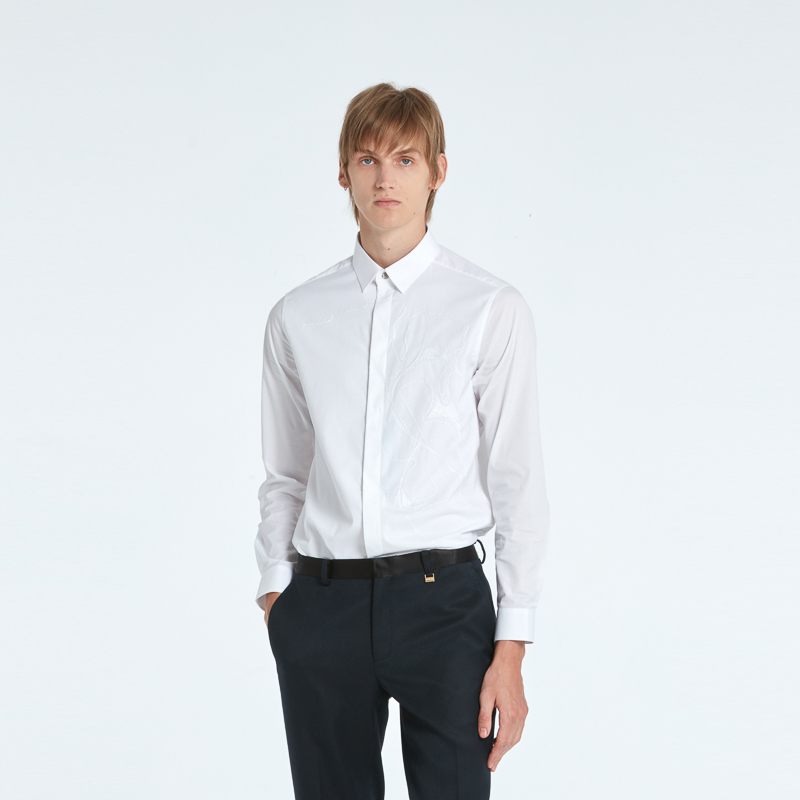 RARE威雅男装男士长袖衬衫