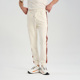 米色收脚运动裤 RARE威雅男裤 春夏赛车系列毛巾提花卫裤 男