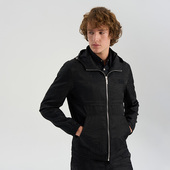 RARE威雅男装 春夏款 满版 情侣款 logo提花黑色男士 连帽休闲外套