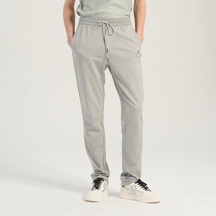 纯色经典 新款 休闲灰色薄款 卫裤 男 RARE威雅男裤 提花收脚运动裤 夏季