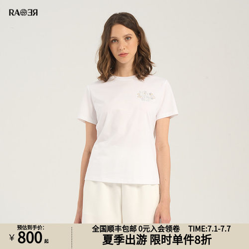 RARE威雅女装圆领短袖T恤