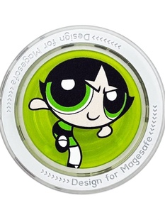 飞天小女警联名主题MagSafe磁吸气囊手机支架N52强磁精包装 可定制