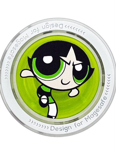 飞天小女警联名主题MagSafe磁吸气囊手机支架N52强磁精包装可定制