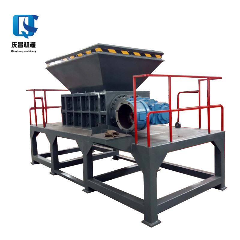 废旧轮胎回收生产线 全自动大型撕碎处理设备 废旧轮胎破碎机