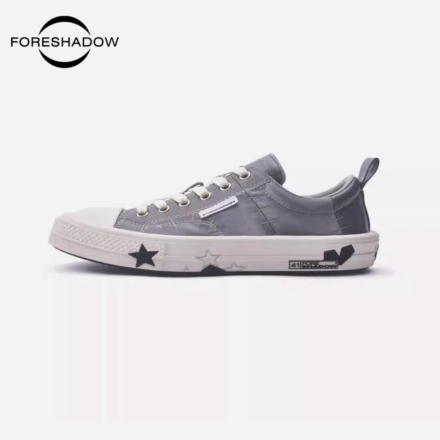 Ace Sneaker新款百搭灰色帆布鞋