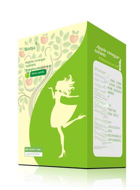 JJA苹醋片片糖苹果可酶果男酶女皆咀嚼片