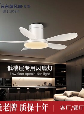 远东风扇灯家用吸顶吊扇灯客厅餐