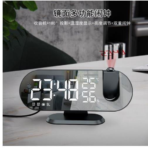 LED Digital Alarm Clock Watch Table Electronic Desktop Clock