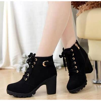 2018women summer sexy ladies high heels boots shoes40 短靴女