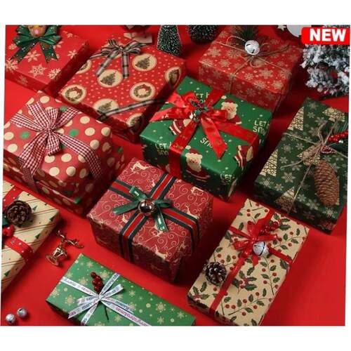 christmas wrapping paper large gift packaging paper wrapper1