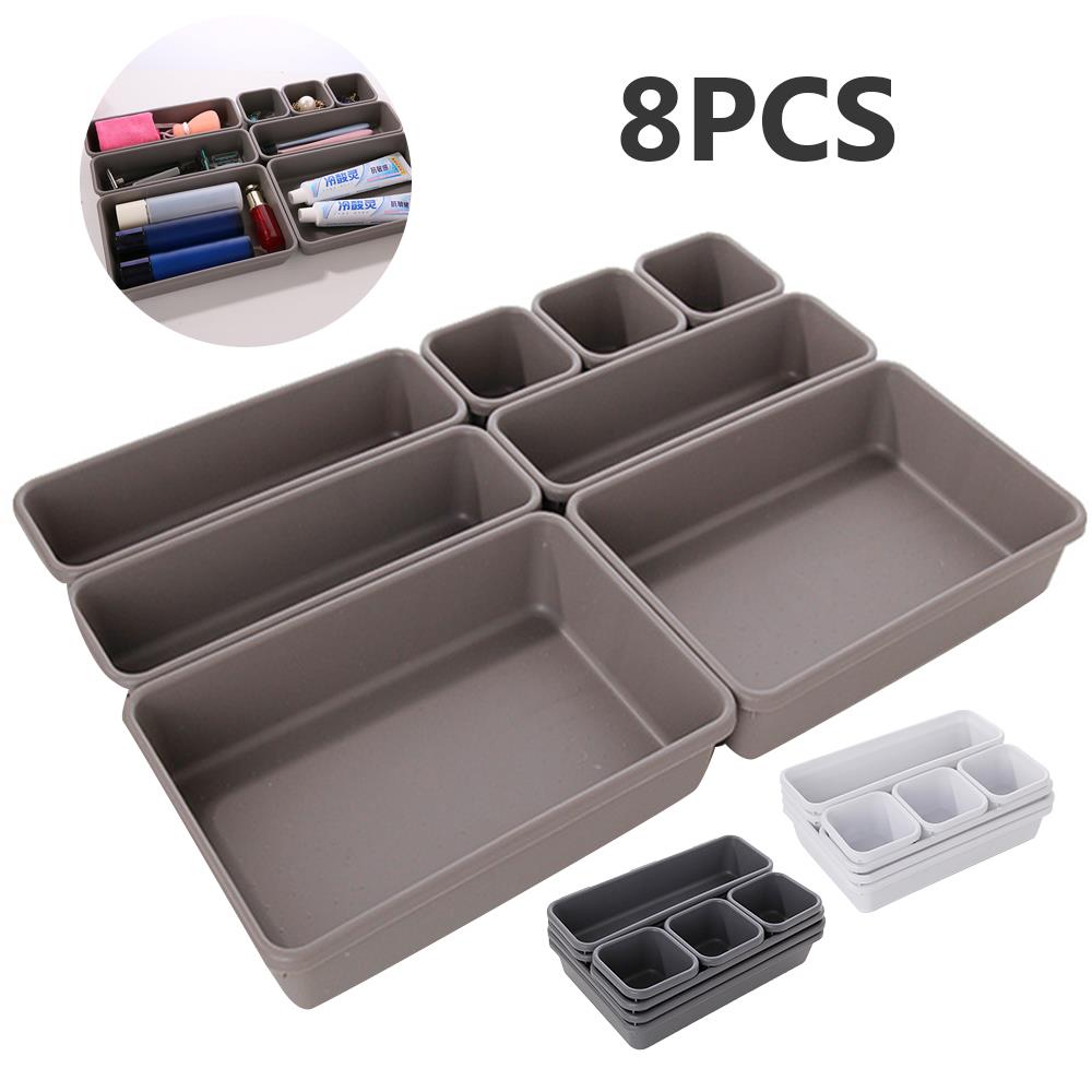 Household Drawer Organizer Kitchen Bathroom Closet Desk Box