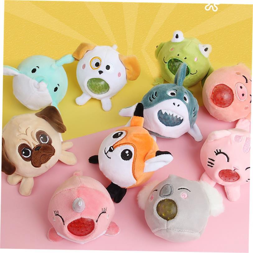 Kawaii Animal Plush Grape Ball Squishy Stress Relief Squeeze