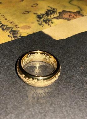 Lord of The Finger Rings Magic Ring High-end Titanium Steel