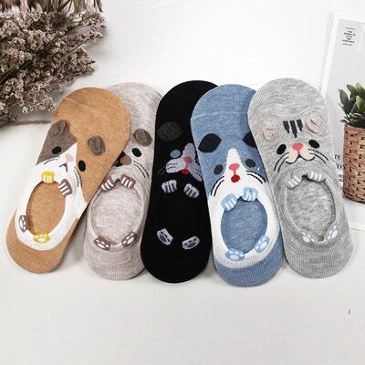 27 Style 10 Piece=5 Pairs/Lot Cute Harajuku Animal Women Soc